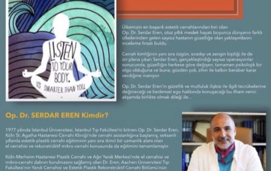 Dr.Serdar Eren Ve Çiğdem Güven’in Burs Yararına “hayatı Güzelleştirmek” Semineri